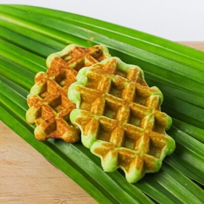  Belgian Waffle - Pandan 50gm (80pcs/ctn)